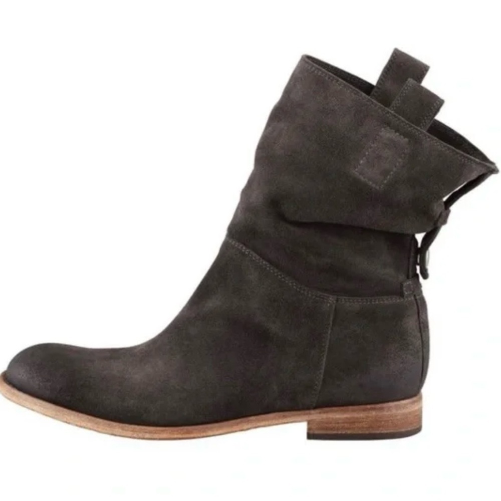 ALBERTO FERMANI Women's Antracite Umbria Ankle Boots size 9
